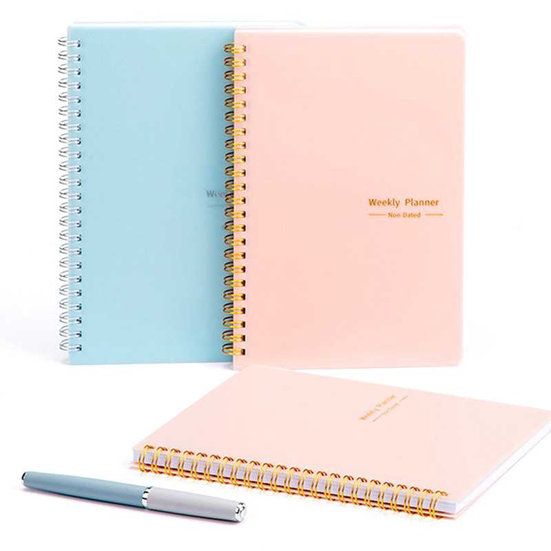 

2022 A5 Agenda Planner Notebook Diary Weekly Planner Goal Habit Schedules Organizer Notebook For School Stationery Officer