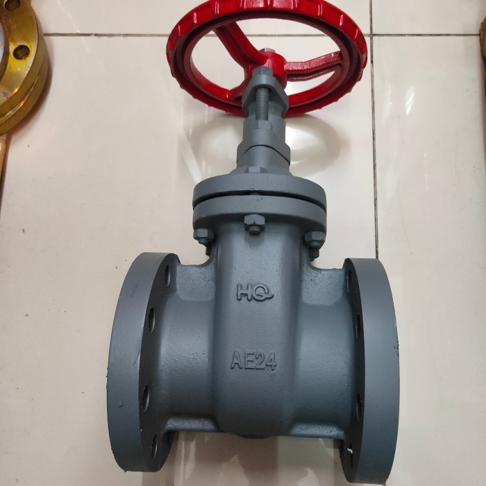 GATE VALVE NRS CAST IRON JIS 10K 8 INCH MERK HQ -TSA