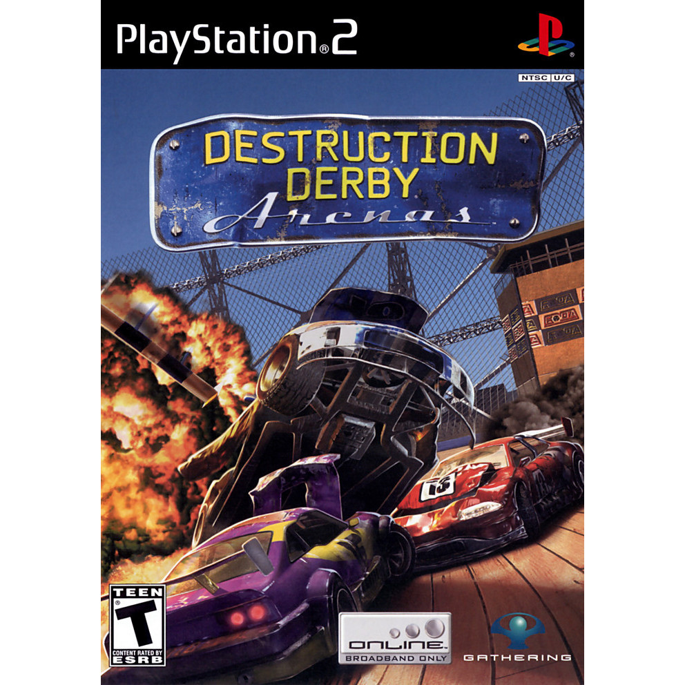 Kaset Playstation 2 - Destruction Derby Arenas