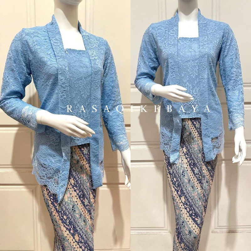 Kebaya Kutu Baru Modern/Kutu Baru Lengan Panjang Brokat/Kebaya Kondangan/Kebaya Wisuda / kutu baru b