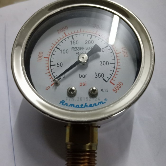 pressure gauge 2" 350bar / 5000psi armatherm