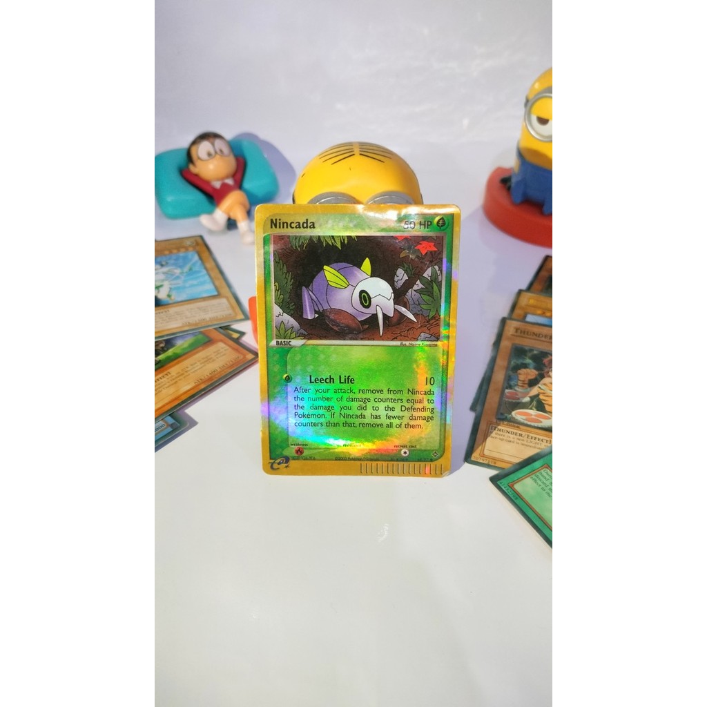 Nincada 68/97  Pokemon Card . Kartu pokemon Nincanda English TCG.