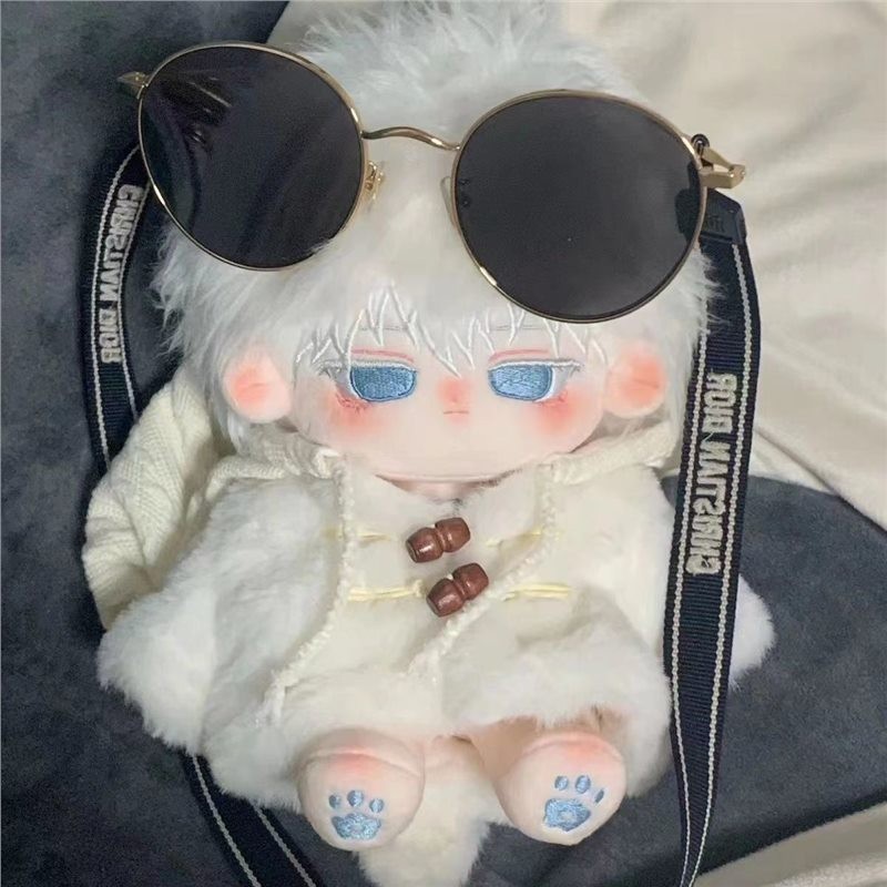 Cotton Dolls Series 8 In- Jujutsu Kaisen Satoru Gojo Plushies Cute Cotton Doll 20cm With Clothing Ba