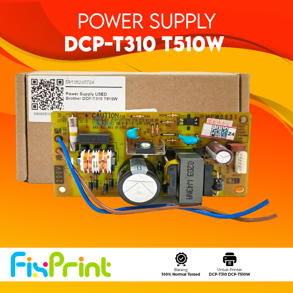 Power Supply T310 T510W T710W T810W T910W Used Adaptor PSU Printer DCP-T310 DCP-T510W DCP-T710W DCP-