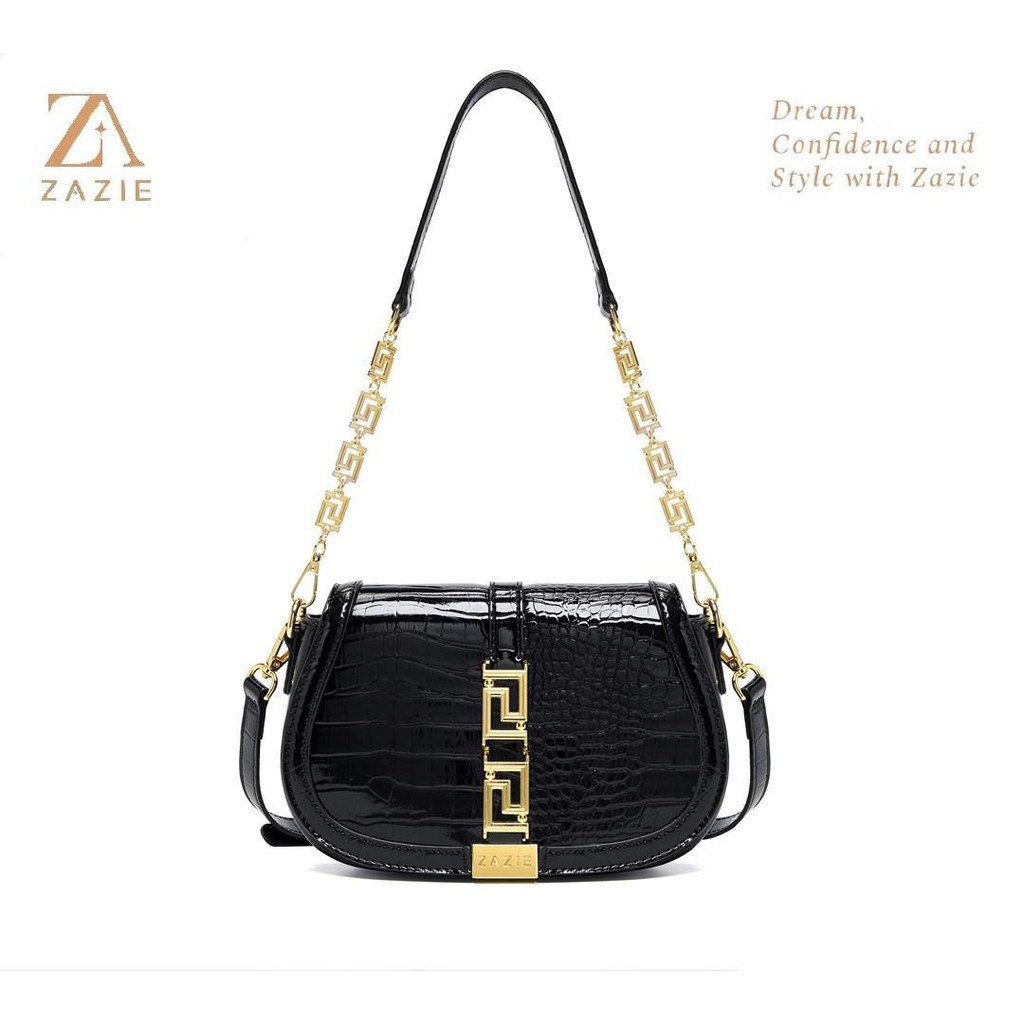 【ZAZIE】Tas Slingbag Wanita, Fashion, PU Leather(18956-1)