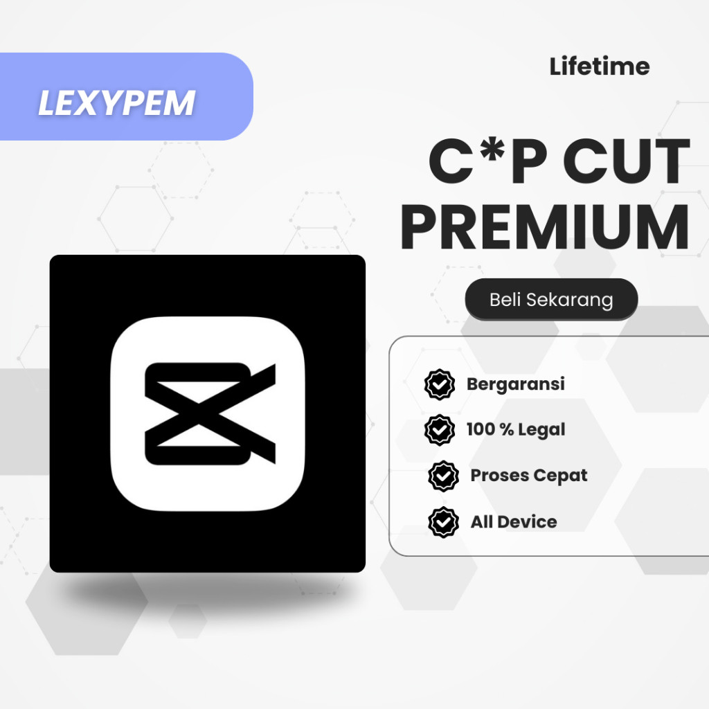 [ ARSY ] CAPCUT PRO PREMIUM FULL ACCESS 1 TAHUN WORK ALL DEVICE