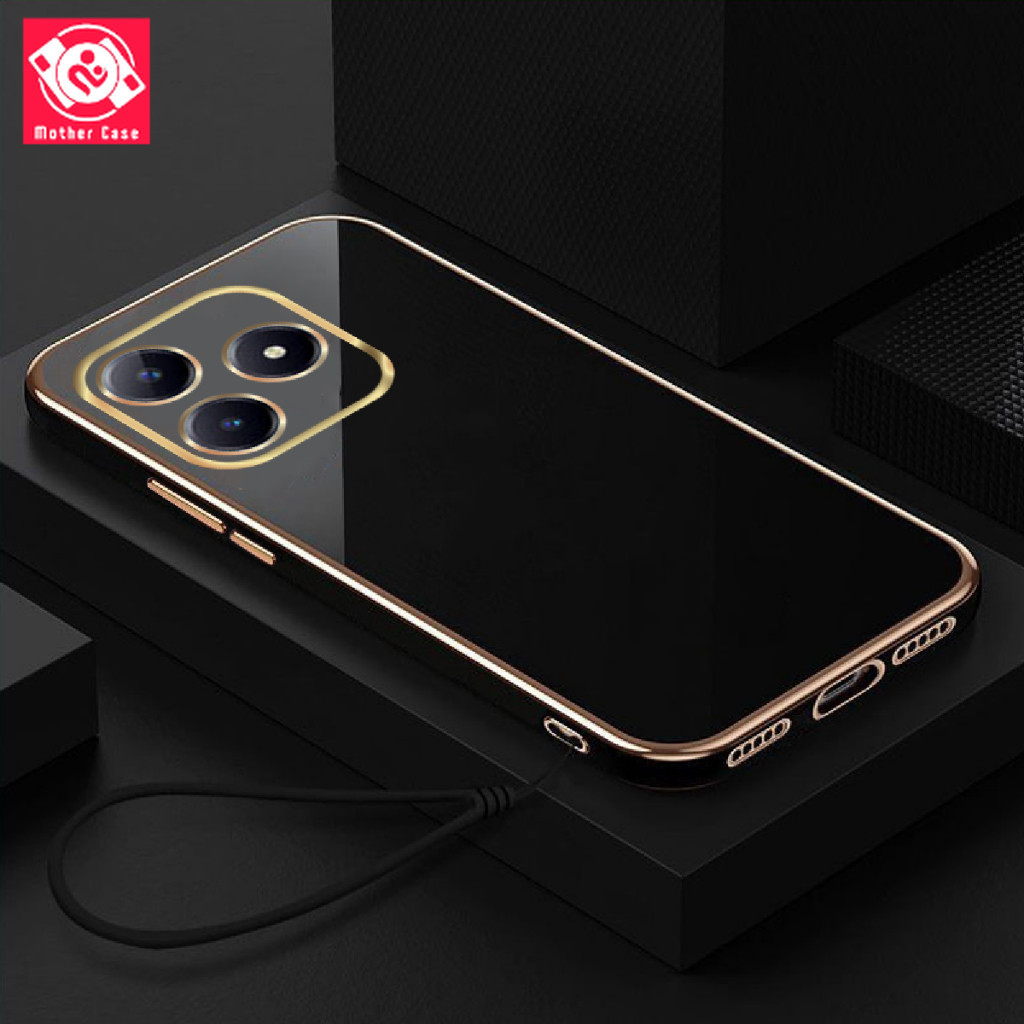 Mother Case Realme C63 | Realme C61 Case Plating Premium Free Lanyard