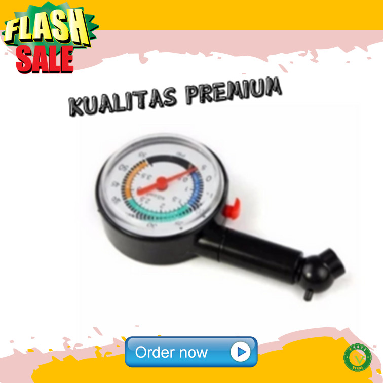 Alat Ukur Tekanan Angin Ban Mobil Pengukur Angin Tekanan Ban Pressure Gauge Manometer Cek Tekanan Ba