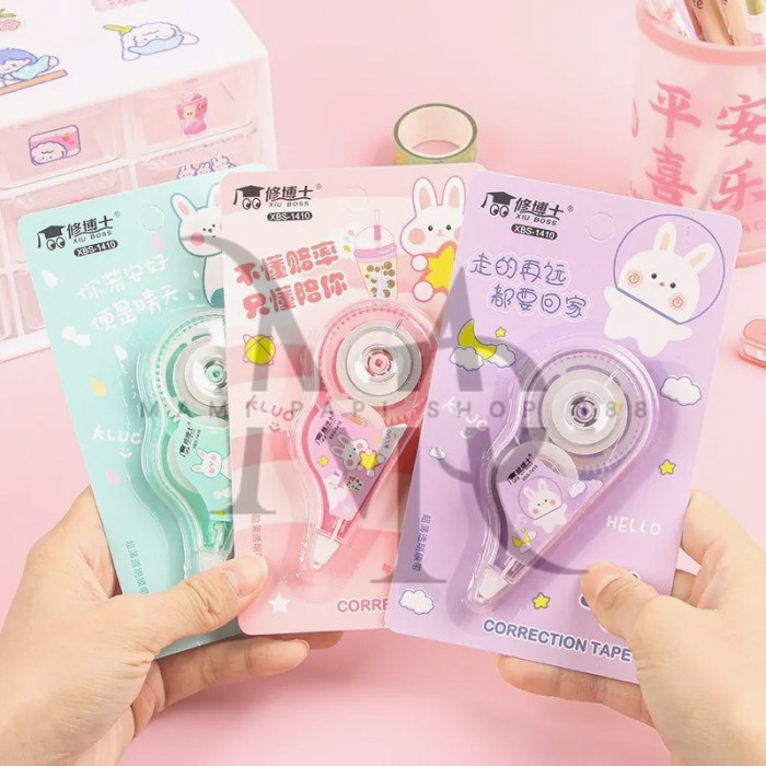 

Correction Tape Roll Karakter Lucu Tipex Gulungan Kertas Pita Putih Penghapus Tulisan Bergambar Lucu Tidak Mudah Robek Alat Tulis Perlengkapan Sekolah Kantor Lucu