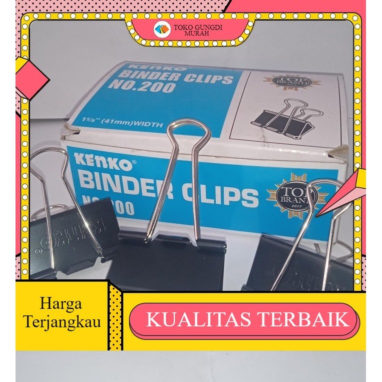 

Binder Clip Kenko No.200