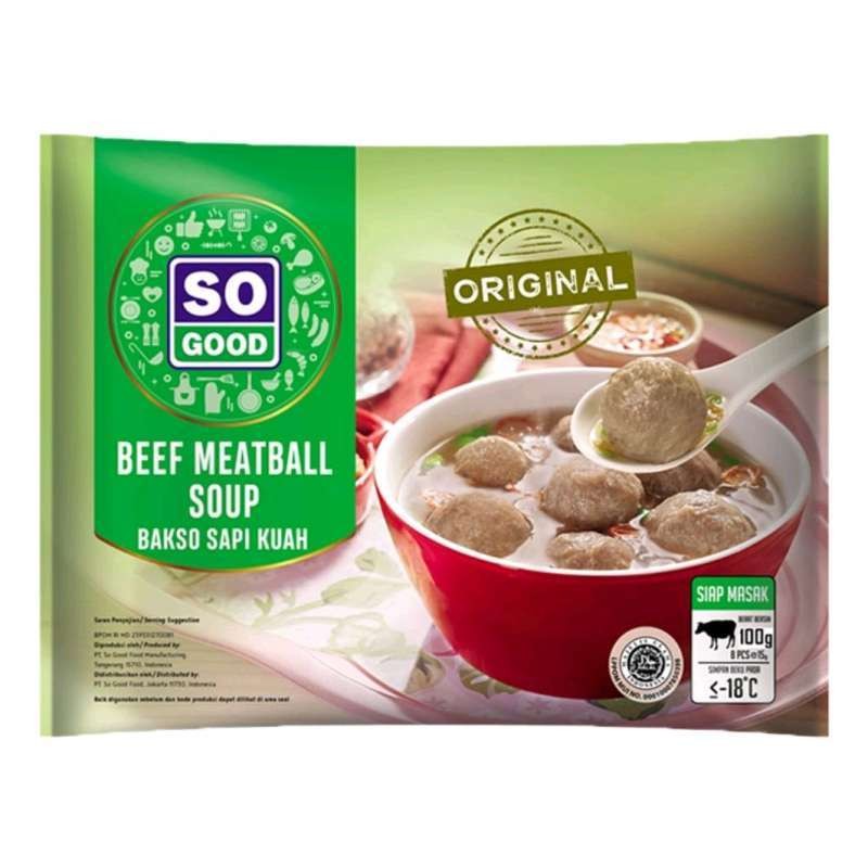 

So Good Bakso Sapi Kuah Instan 100 gr