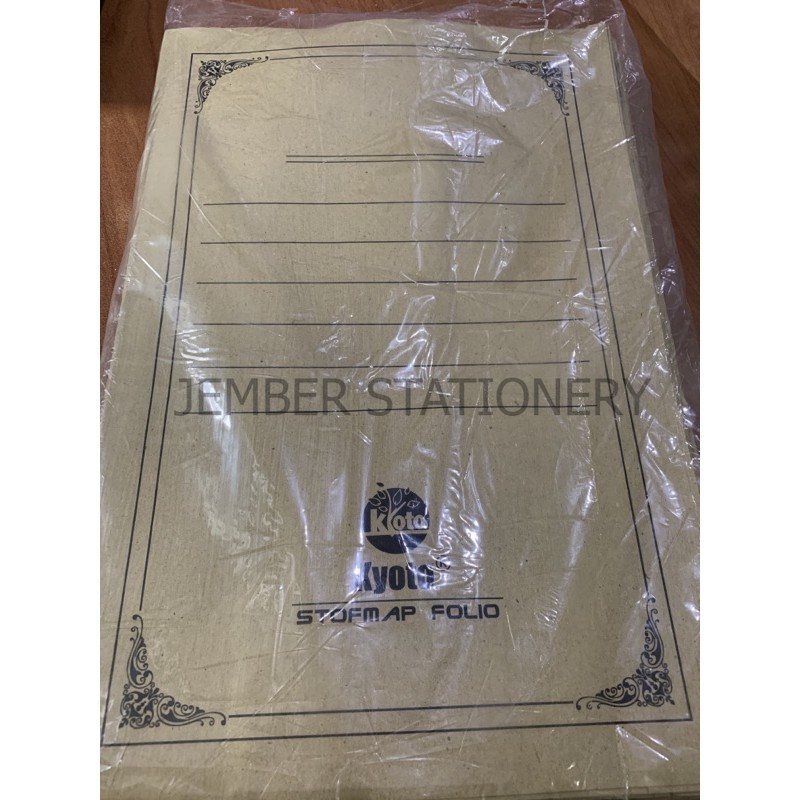 

(50pcs) Map Kertas Folio / Stopmap