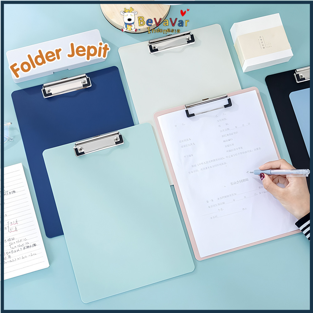 

BEVAVAR Papan Jalan Pastel Papan Ujian Clipboard Fleksibel A4