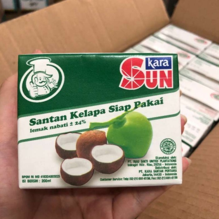 

NEW ITEM SUN KARA SANTAN KELAPA 200ML BAHAN MASAK
