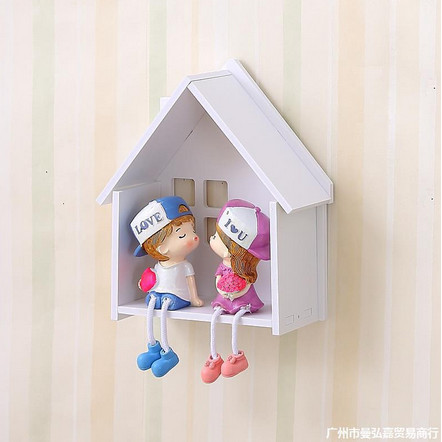 "SKY.LD" -  TERMURAH Rakk Boneka Miniatur Rumah Hiasan Dinding Dekorasi Pajangan Ruangan