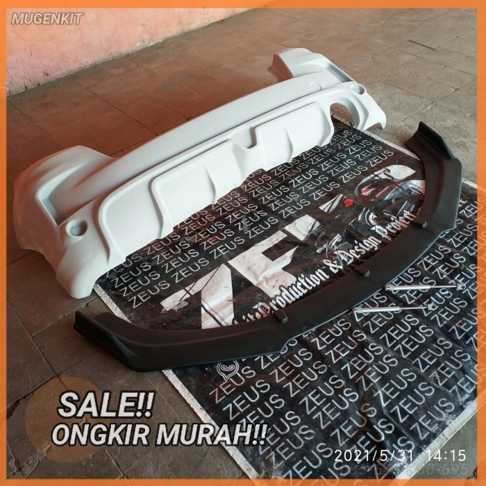 Bodykit Jazz Ge8 Belakang Dan Lips Bumper