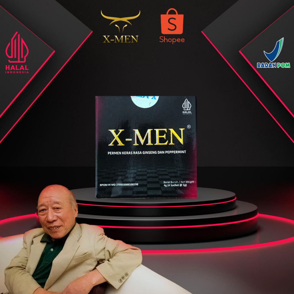 

XMEN PERMEN STAMINA HERBAL GINGSENG 100% ORIGINAL 1 BOX