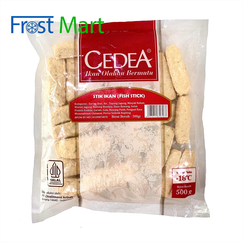 

Cedea Fish Stick (Stik Ikan) 500Gr