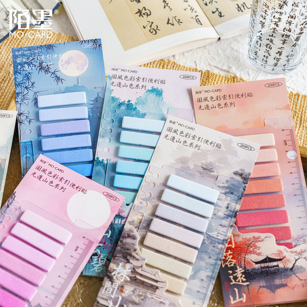 

200 Pcs/pack Page Markers Sticky Index Tabs Writable and Repositionable Sticky Notes Book Markers Tabs Label Stickers Index Tabs