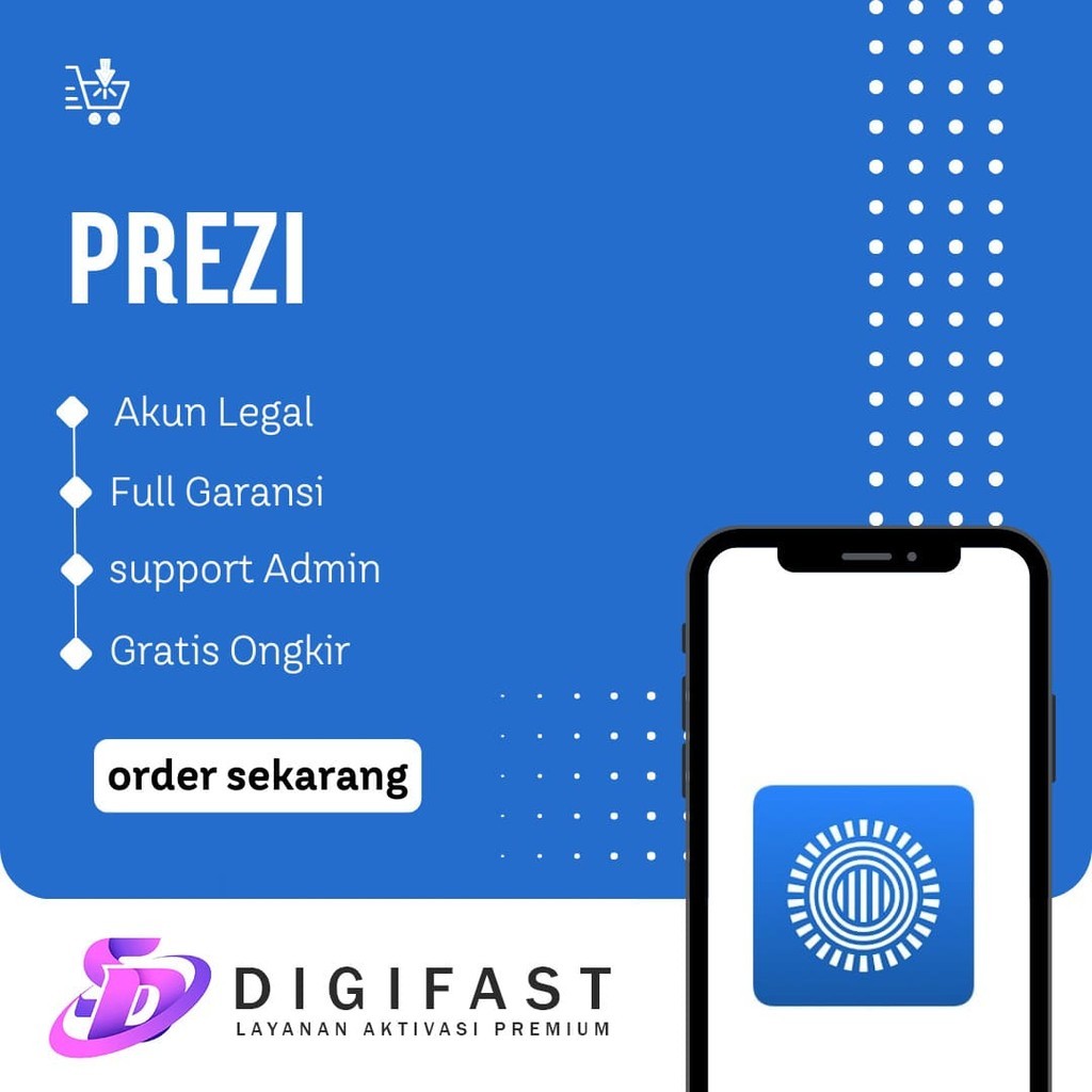 Prezi Premium 1 Tahun Full Akses semua fitur premium Proses Cepat