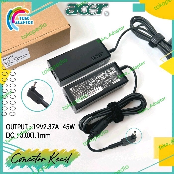 Original Charger Acer Aspire V 13 V13 V3-331 V3-371 V3-372 45W