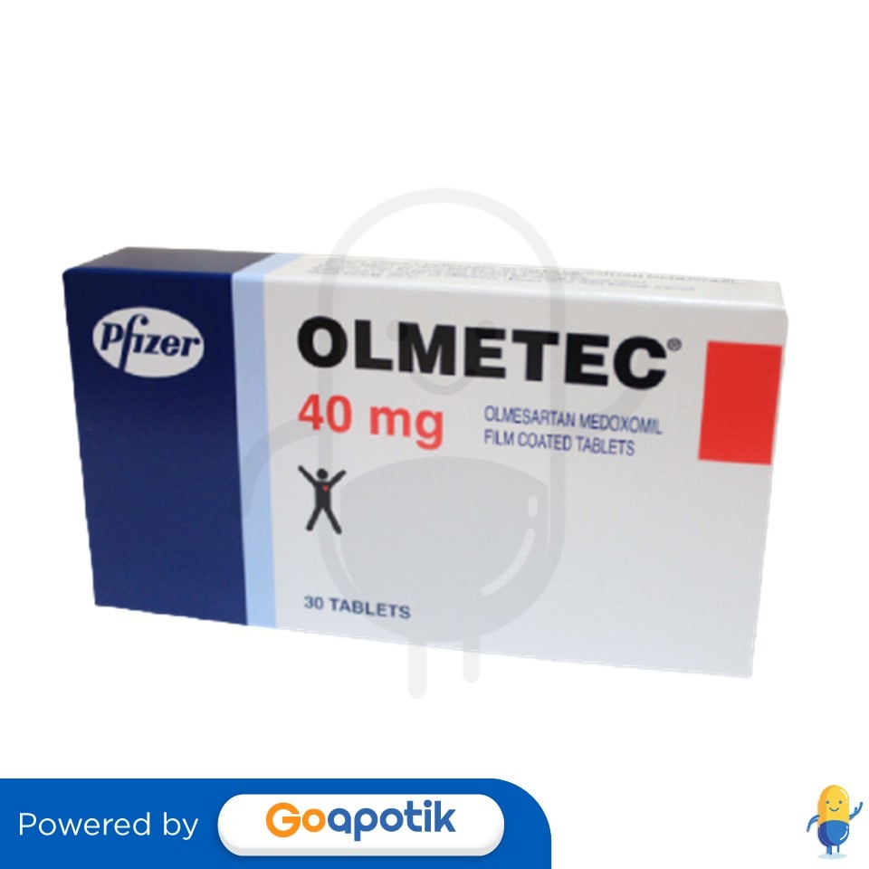 Olmetec 40 Mg Box 30 Tablet