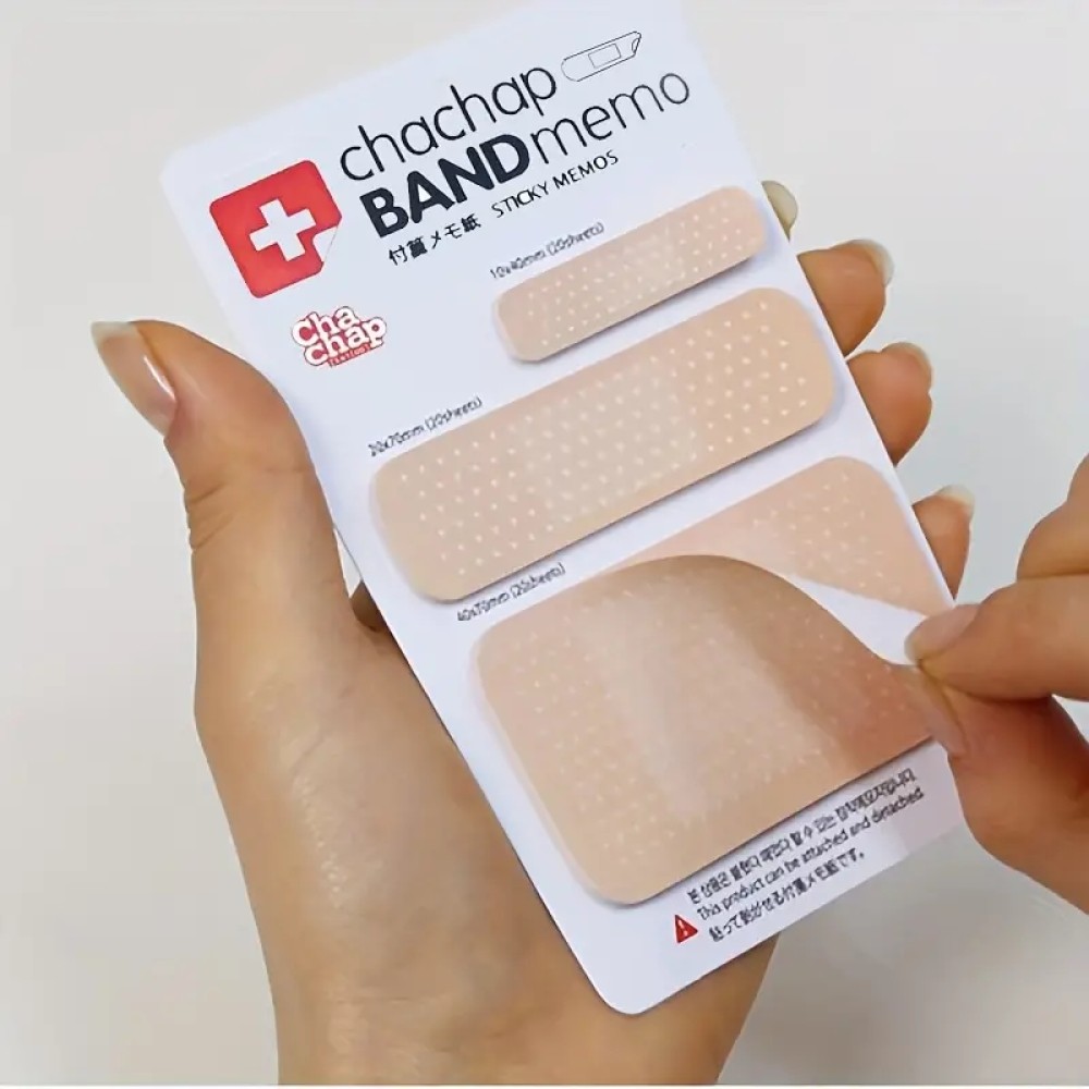 

1pc Cute Bandage Series Memo Pad Stickers Sticky Notes PaperNotepad Kawaii Stationery Office Supplies