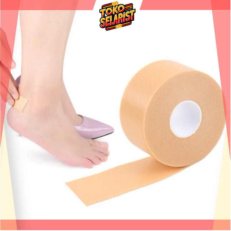 COD Makassar Roll Plester Pelindung Kaki Anti Lecet Serbaguna / Stiker Tape Pelindung Tumit Dan Jari