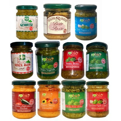 

Saus Genovese Sauce Bumbu Masak Pasta Italia Organik Artigiana Amadori Organic Vegan Pasta 130g - Topping Spagheti Pizza