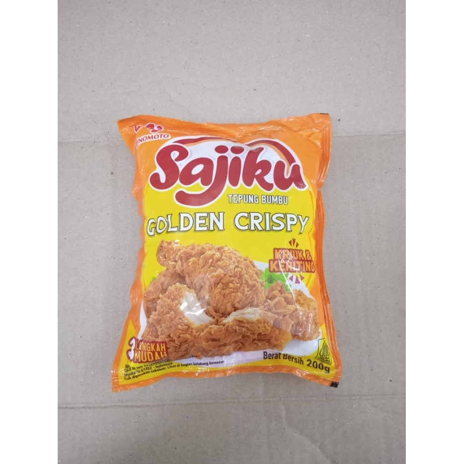 

Sajiku Tepung Bumbu Golden Crispy 210gram
