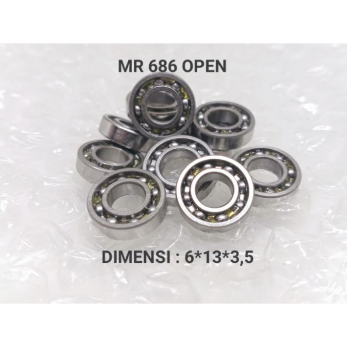 BEARING Spinning reel pancing 686 OPEN 6*13*3,5 origins