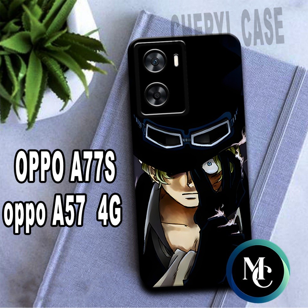 CC16/ Softcase karet lentur untuk OPPO A77S DAN A57 4G/Motif ANIME /case OPPO A77S/kesing OPPO A77S/