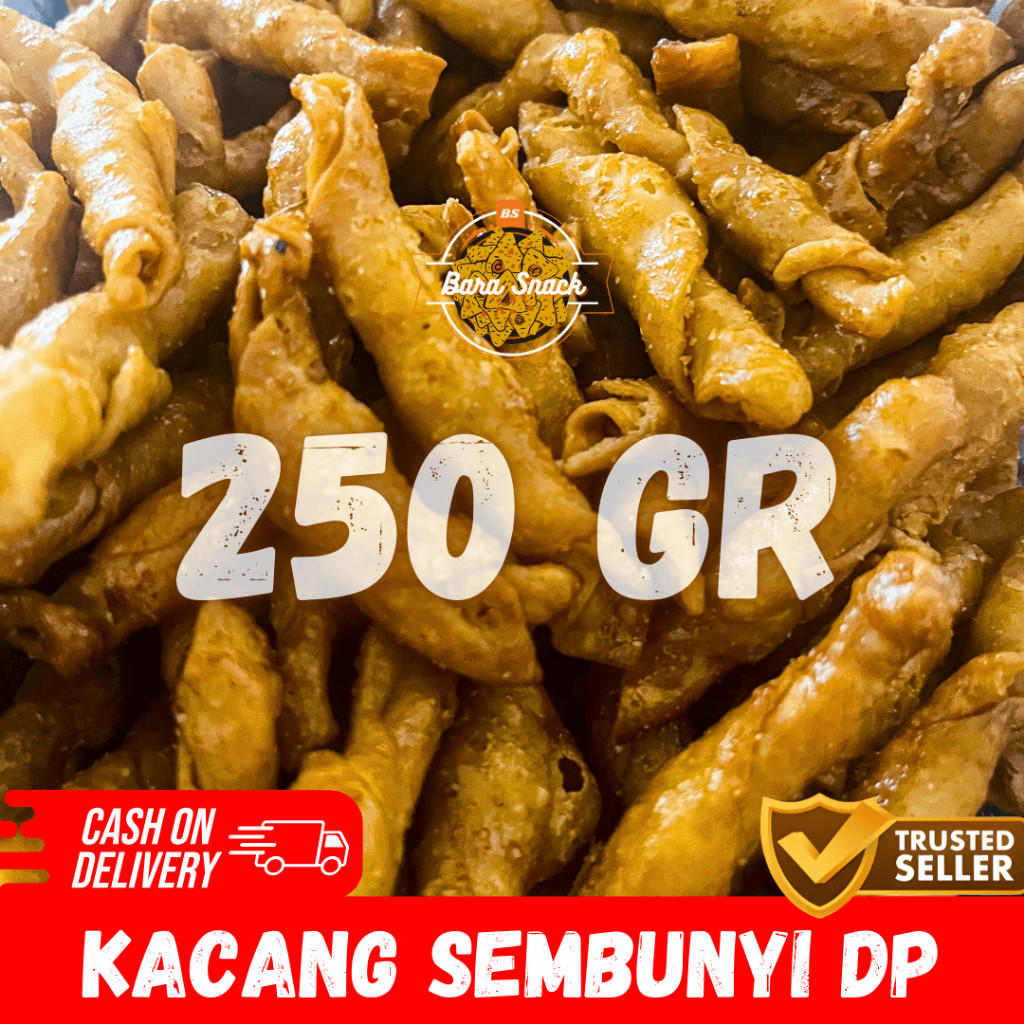 

[ 250gr ] Kacang Sembunyi Manis Premium / Kacang Umpet Cap Dua Putra / Camilan Snack Kiloan Murah