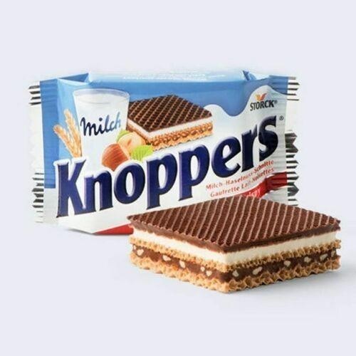 

Wafer Cokelat Storck KNOPPERS 25gram
