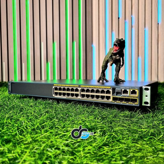 Switch Cisco Catalyst 2960S Series PoE+ 24 Port WS-C2960S-24PS-L