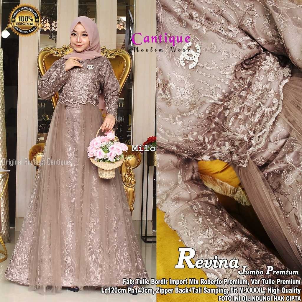 HQ REVINA JUMBO PREMIUM DRESS by CANTIQuE