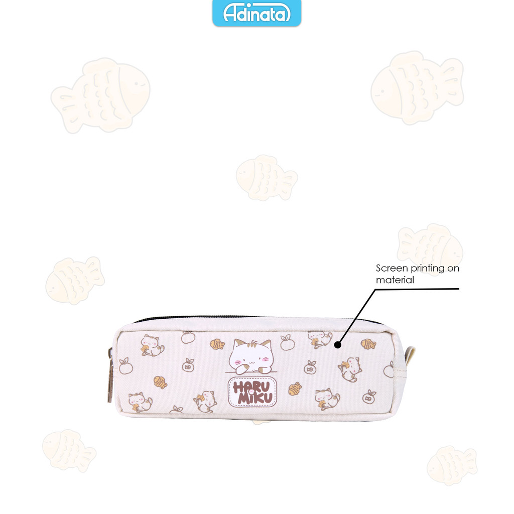 

Haru Miku Creamy Single Soft Pen case 2552-0521 Adinata / Tempat Pensil