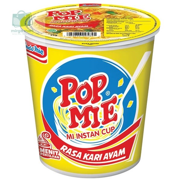 

POP MIE RASA KARI AYAM 75 GR