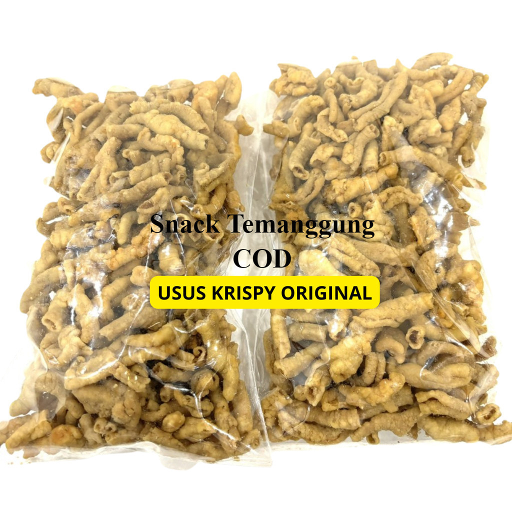 

BESTSELLER keripik usus ayam gurih renyah enak super 1kg