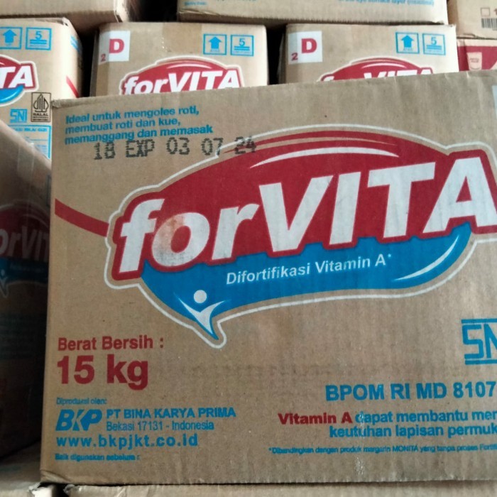 

[[PROMO]] Mentega Margarine ForVITA 15kg