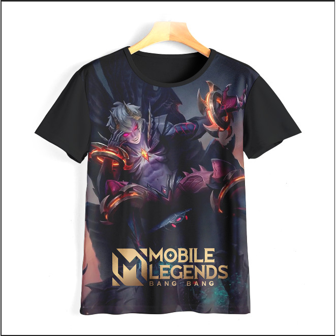 Kaos Mobile Legends Keren dan Adem | Kaos Dyrroth Mobile Legends Anak & Dewasa | 36SML Skin Mobile L