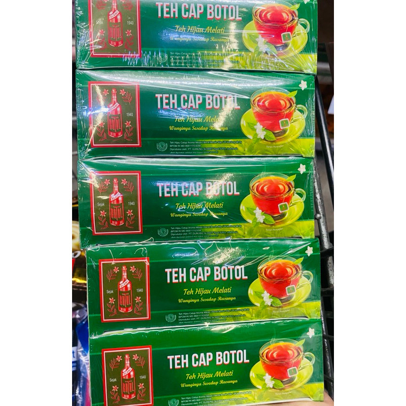 

Teh Celup Cap Botol Hijau Aroma Melati 25 Bags - Tea Bag