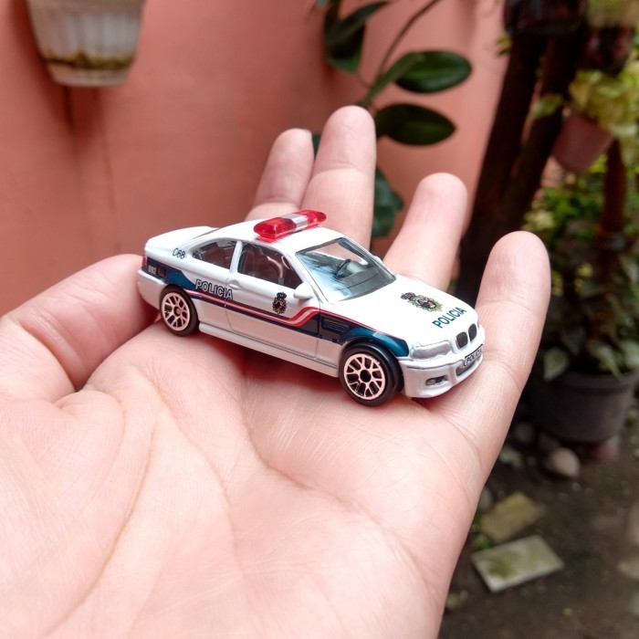 BMW M3 Realtoy Policia Loose Action City Miniatur Mainan Diecast