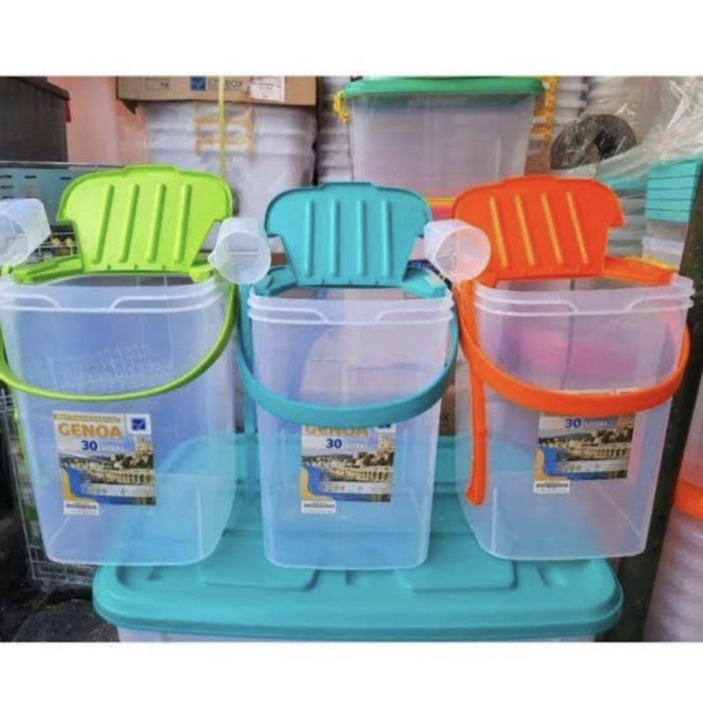 BIGGY: Toples / Akuarium Es Buah + Gayung 30 Liter GENOA