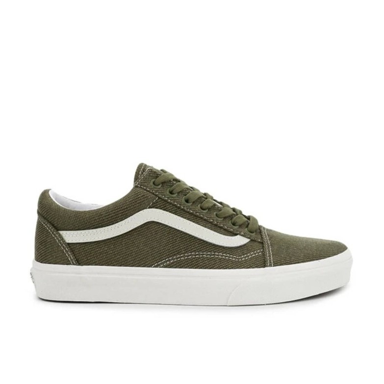 VANS OLD SKOOL DESERT TWILL GREEN OLIVE ORIGINAL