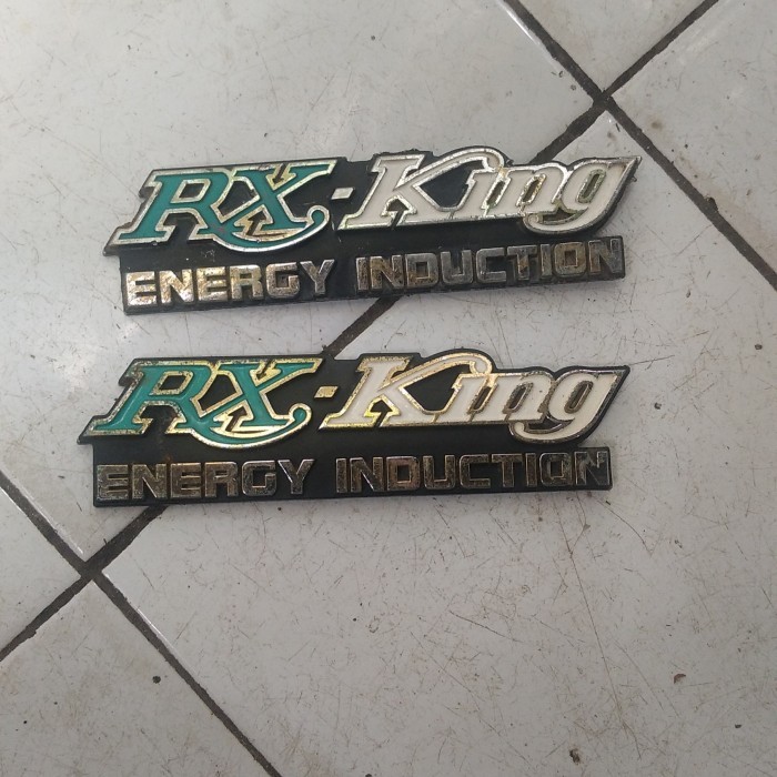 Emblem tepong bok aki rx-king Cobra