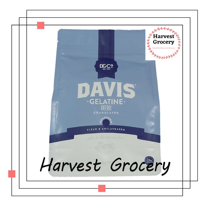 

Gelatine Davis 500 Gram