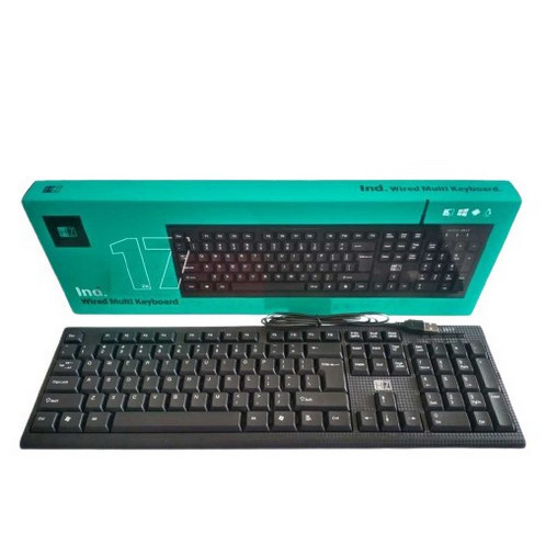 Jual Keyboard Eksternal untuk Laptop Notebook PC Model Heatz ZK17 Wired multi keyboard -CETROPART