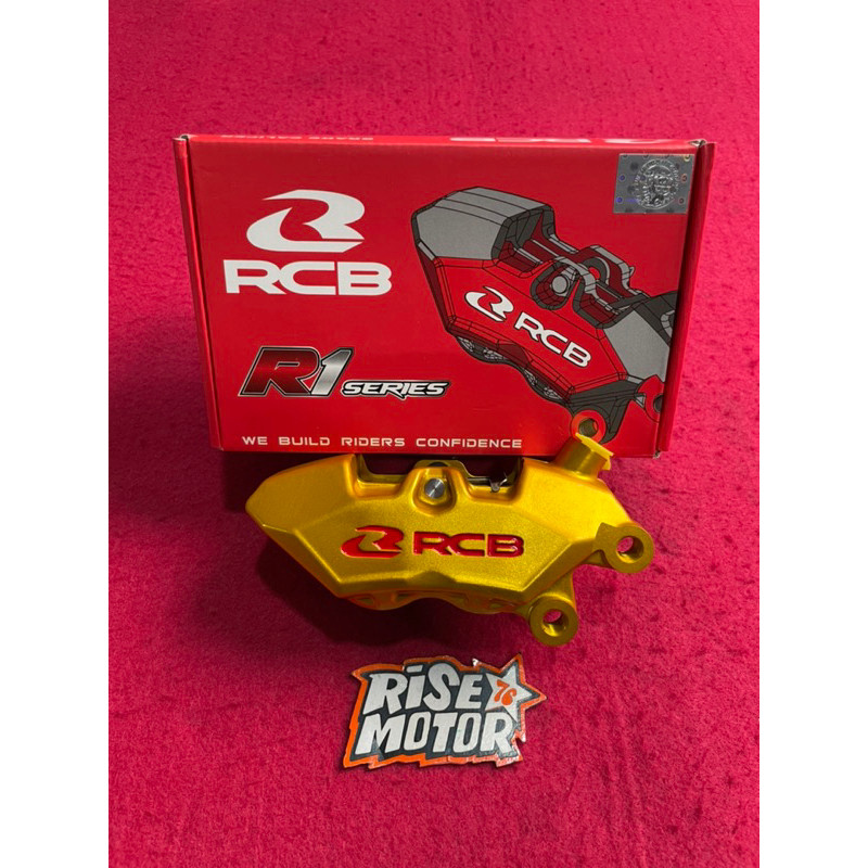 KALIPER  4 PISTON R1 GOLD RACING BOY RCB