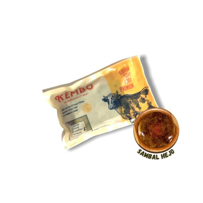 

Dijual [Daging Asap] Sei Lidah Sapi KEMBO 200 Gram + Sambal - Sambal Hejo Terlaris Tbk